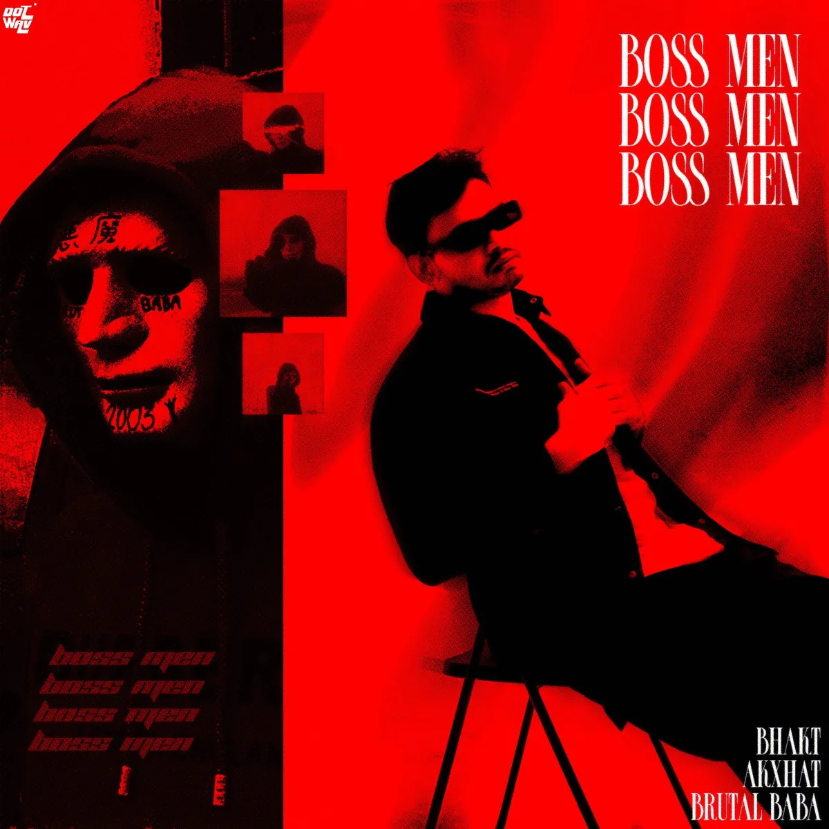 Cover of Boss Men by Akxhat, Bhakt, BRUTAL BABA